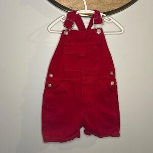 Vintage Cherokee Red Kids Overalls
